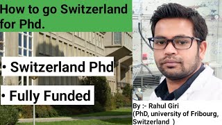 How to go abroad after MSc for PhD  How to take admission in abroad for PhD Phd in Switzerland [upl. by Eiten]