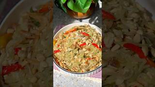 Tumis labu siam tempe resep recipe food masak [upl. by Yelnoc294]