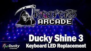 Ducky Shine 3  Keyboard LED Replacement [upl. by Michaud]