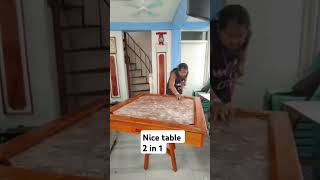 Nice table 2 in 1 diy only in the Philippines diywoodworking diyphilippines [upl. by Cis]