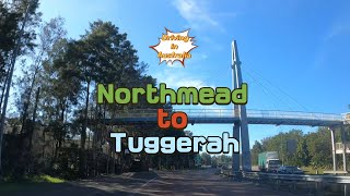 Driving in Australia From Northmead to Tuggerah NSW  4K [upl. by Ahtebat]