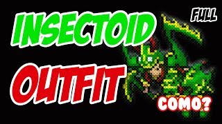 COMO CONSEGUIR INSECTOID OUTFIT FULL  ADDONS   GUIAS  TIBIA [upl. by Llemrej]