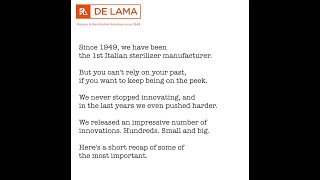 De Lama latest innovations [upl. by Eceinaj]