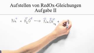 Das Aufstellen von RedOxgleichungen Aufgabe II  Chemie  Allgemeine und anorganische Chemie [upl. by Iila]