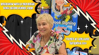 Lenore Zann Interview with XMen Rogue Voice Actor [upl. by Simons]