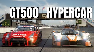 HYPERCAR vs GT500 At Sebring [upl. by Millhon720]