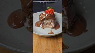 Torta de Chocolate Fit🍫 TortaDeChocolate Postre Recetas [upl. by Ellerd]