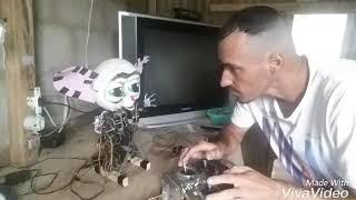 Robo animatronic test Brasil [upl. by Kafka352]