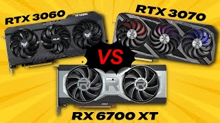 RTX 3060 vs RX 6700 XT vs RTX 3070  Which Comes out on Top [upl. by Iren149]