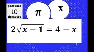 ecuaciones irracionales con raices 3 bachillerato 4 eso [upl. by Lari972]