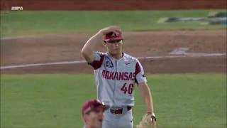 2018 National Championship Series Game 1 Arkansas vs Oregon State [upl. by Rimhsak]