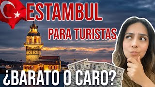 VIAJE A ESTAMBUL  Gastos Detallados Agosto 2023 y Recomendaciones para Turistas [upl. by Boycie]