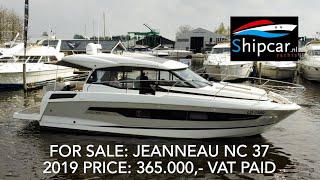 Jeanneau NC 37 2019 yacht for sale [upl. by Gamin]