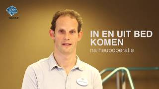 Instructievideo na heupoperatie in en uit bed stappen [upl. by Dunton]