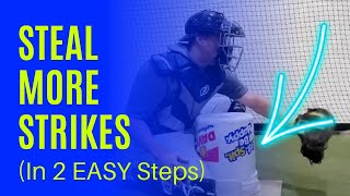 Want to steal more pitches Try this 2 Step Drill for Catcher Framing  Baseball Catching Drills [upl. by Reni832]