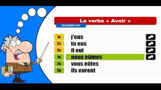 La conjugaison du verbe Avoir  Indicatif Passé simple [upl. by Avuha]