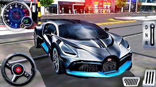 3D Driving Class 29  Real City Driving  New Car Bugatti Divo Racing  Android GamePlay [upl. by Evadnee]