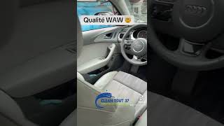 Nettoyage intérieur d’une Audi A6 automobile detailing car [upl. by Eseuqcaj778]