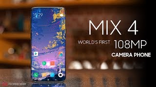 Xiaomi Mi MIX 4  Worlds First 108MP Camera Smartphone [upl. by Dianne]