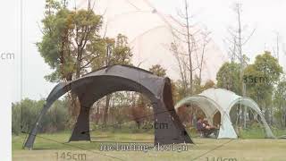 Waterproof tent Company Chinese High Grade Cheap [upl. by Gilges]