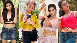 Actress and model arpithalohii latest hot amp nave🫢photoshoot videoinstareelsviralvideoactress [upl. by Cilka]