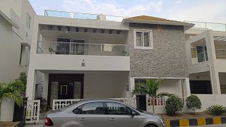 Fully Furnished  Duplex villa for sale in Hyderabad with all items [upl. by Aikkan]