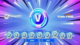 How to get FREE VBucks Glitch in Fortnite 2024 [upl. by Norrabal]