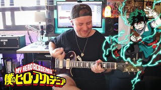 The Peggies  Ashiato  Footprints Guitar Cover  Boku No Hero Academia ED 8 [upl. by Eizdnil]