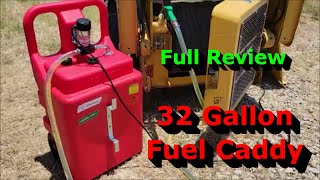 Check Out This 32 Gallon Diesel Fuel Caddy  Full Review [upl. by Armbrecht341]