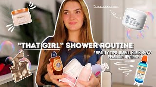 ULTIMATE smell good routine  everything shower routine  beauty tips  feminine hygiene tips [upl. by Komara394]