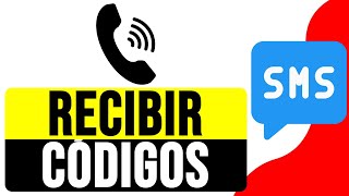 Cómo RECIBIR CÓDIGOS de VERIFICACIÓN con NÚMERO VIRTUAL 2024  Crear Número Virtual para SMS [upl. by Sinnelg]