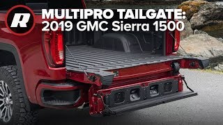 MultiPro Tailgate in the 2019 GMC Sierra 1500  Walkthrough [upl. by Swords]