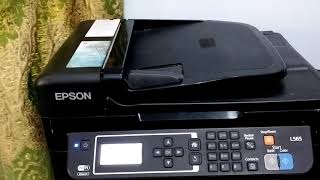 Refilling Ink in Epson L565 [upl. by Schick]