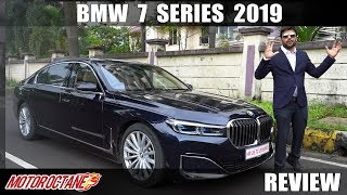 New BMW 7 Series Review  Hindi  MotorOctane [upl. by Newlin]