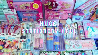 Huge Stationery Haul cute and aesthetic stationery ✨️ back to school stationery finds 💗💕💖 [upl. by Salokin]