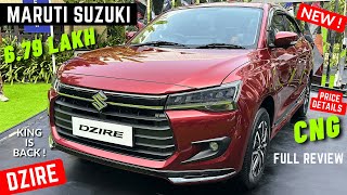 New Maruti Suzuki Dzire 2024  Price Mileage Safety All Features  Dzire LXI VXI ZXI Zxi Plus [upl. by Ylrad]