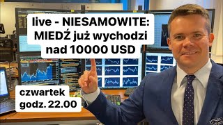 🚩Miedź Już Wychodzi Nad 10000 USD🚩 [upl. by Aubrette387]