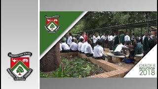 GREENSIDE HIGH  Grade 8 Induction 2018 [upl. by Ynohtnakram]