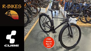 Cube Nuroad Race FE  2024  gray n black WALKAROUND REVIEW [upl. by Euqitsym]