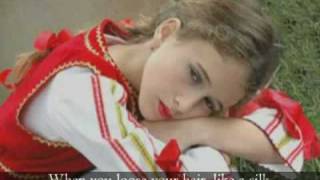 Makedonsko Devojche  MACEDONIAN FOLK SONG translated to English [upl. by Znerol]