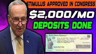 NEW BILL APPROVED 2000 NEW DIRECT DEPOSIT DONE  EXACT DATES CONFIRMED BY BIDEN FOR SSI SSDI amp VA [upl. by Swerdna]