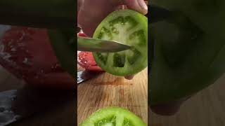 Green amp Ripe Tomatoes viralvideo youtubeshorts food asmr [upl. by Paley944]