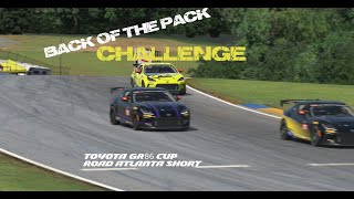 iRacing  Toyota GR86 Cup at Road Atlanta Short  Sprint AI race [upl. by Soilisav792]