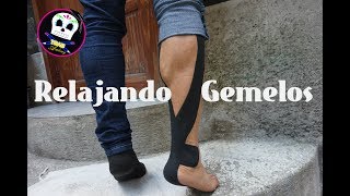 2 Formas para Relajar Gemelos con Kinesiotape [upl. by Reece249]