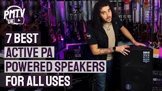 7 Best Active PA Speakers  The Best Powered Speakers For All Uses [upl. by Earla414]