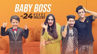 বেবি বস Boss সবার অবস্থা খারাপ করে দিলো  Baby Boss For 24 Hours Challenge  Rakib Hossain [upl. by Mccord]