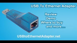 USB To Ethernet Adapter Review Demo and more [upl. by Eidurt140]