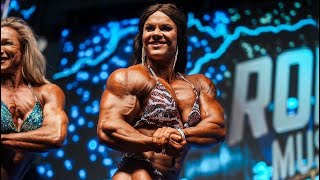 RMF24  Anastasia Korableva womensbodybuilding PRO Routine Speech and Dance [upl. by Eyk]