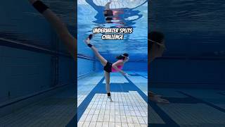 Underwater Splits Challenge Dc me 🌊 [upl. by Jeri]