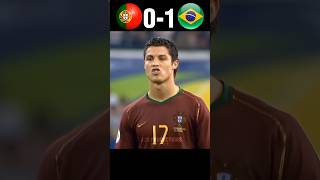 The Day Portugal Knockout Brazil  Semi Final World Cup Imaginary football ronaldo [upl. by Naellij168]